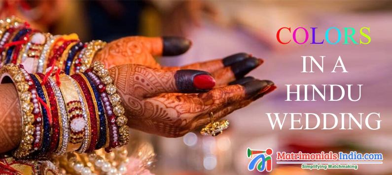 Significance Of Colors In A Hindu Wedding